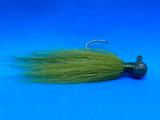 olive hair jig