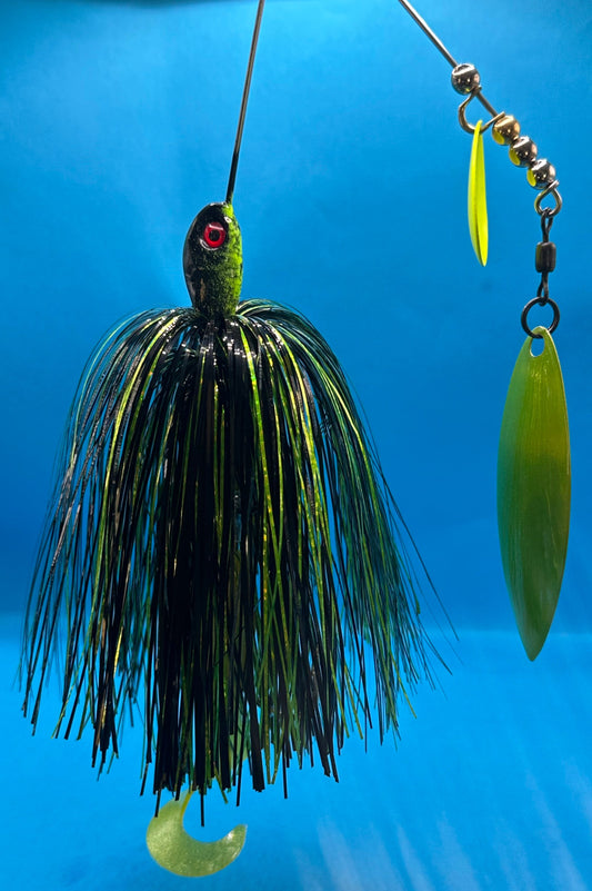 Green Goblin spinnerbait
