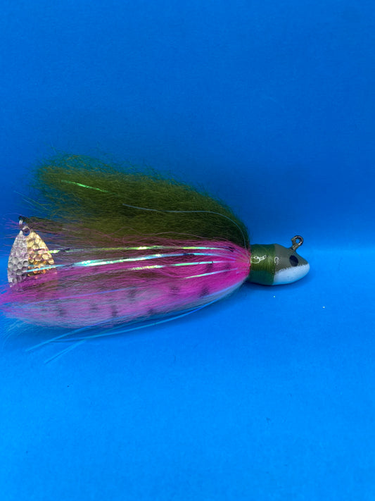 rainbow trout dirty dancer layered hair jigs