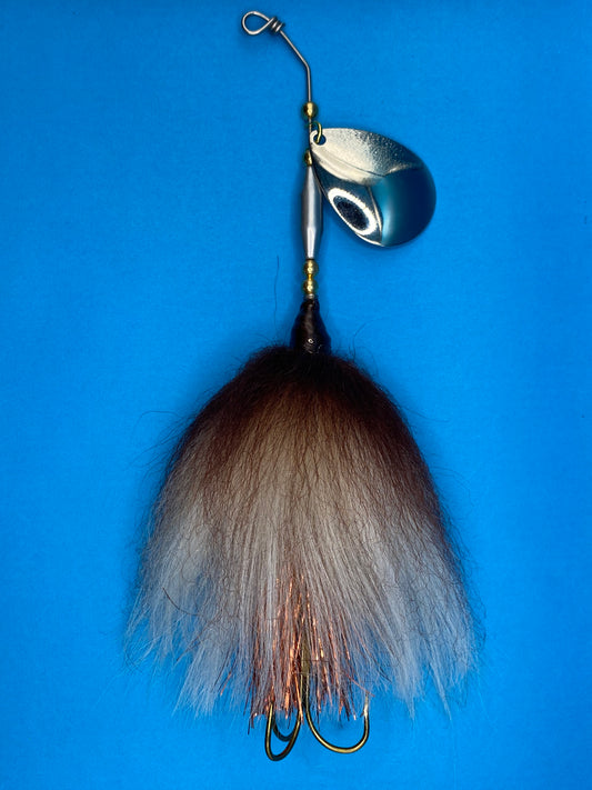 #8 colorado blade suckerfish muskie bucktail