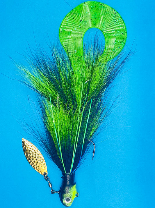 flowage green coug spin