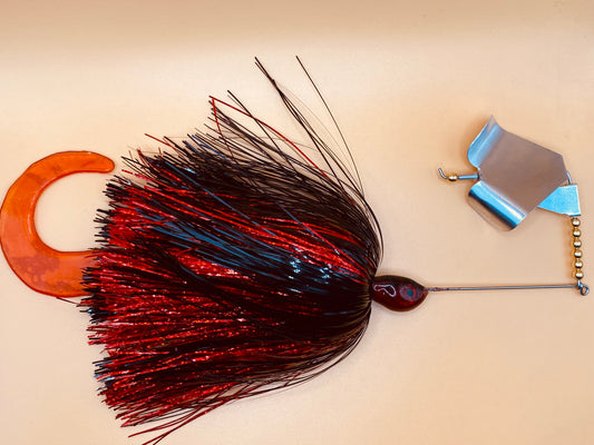 red dragon flashabou big game buzzbait